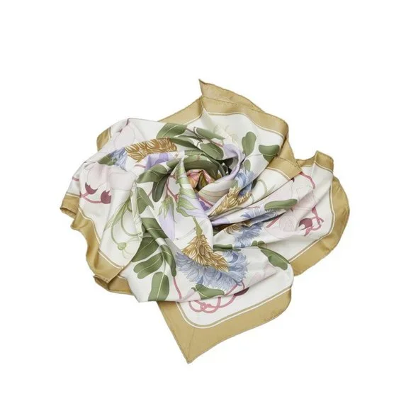 Hermes Carre 90 Flora Graeca Greek Flower Scarf